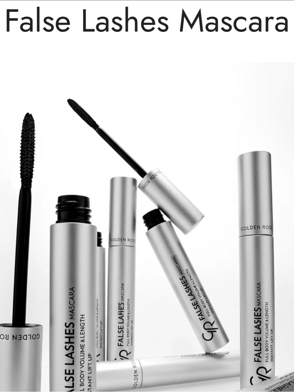 Celesty False Lashes Mascara — Black Full Body Volume & Length Lift Up